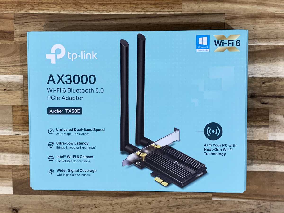 TP−LINK ARCHER TX50E Wi-fiカード